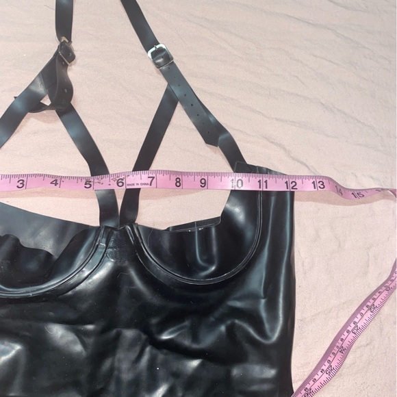 Atsuko Kudo 1/2 cup latex halter mini dress - Picture 10 of 12